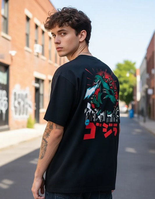 Playera De Godzilla Kaiju | Arte Pop | Anime