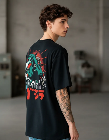 Playera De Godzilla Kaiju | Arte Pop | Anime