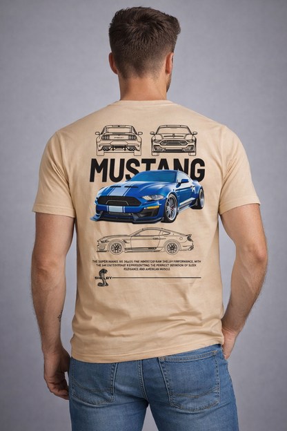 Playera Mustang Shelby Super Snake Gazen