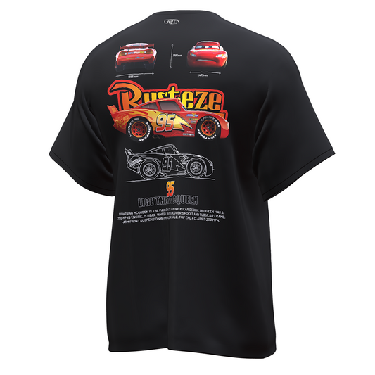 Duo Playera Cars Rayo Mcqueen Y Sally Carrera Gazen - Gazen