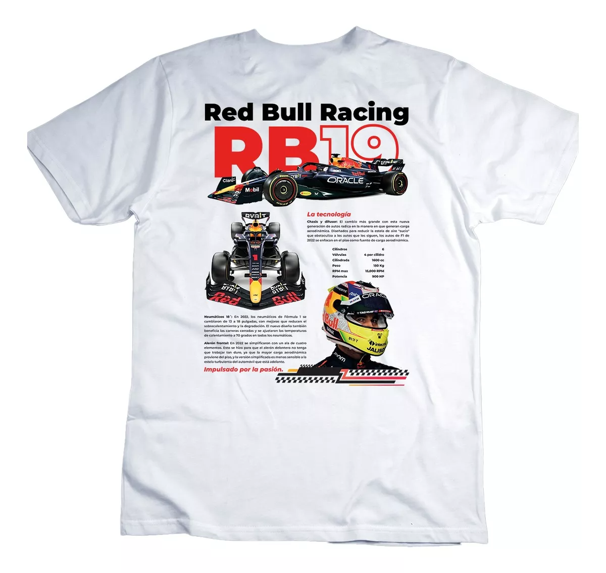 Playera Red Bull Racing RB19 Gazen - Gazen