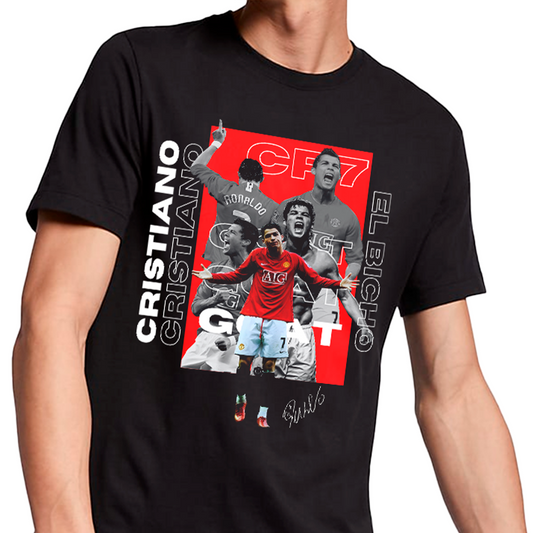 Playera Ronaldo CR7 Edición 2008 Manchester Gazen