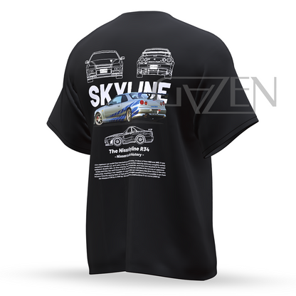 Playera Skyline R34 Gazen - Gazen