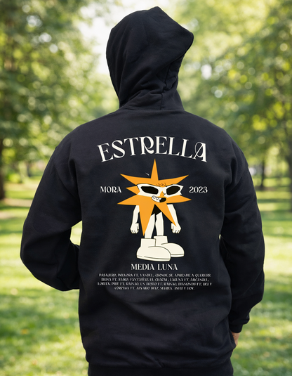 Sudadera de Mora para Pareja | Estrella / Media Luna | Gazen
