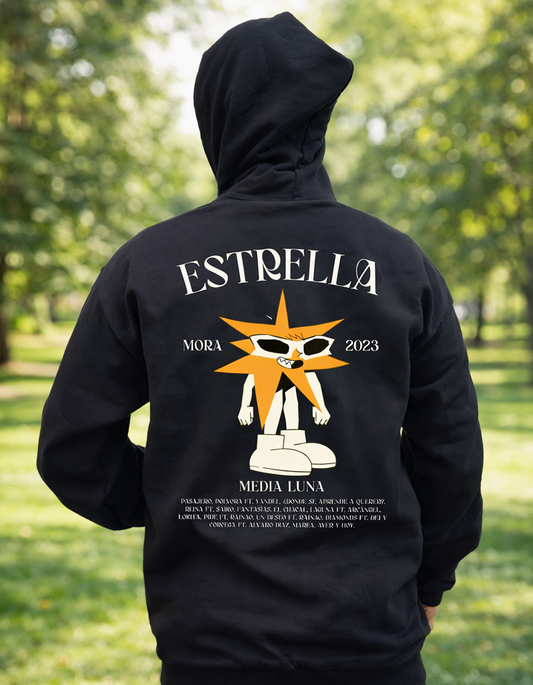 Sudadera de Mora para Pareja | Estrella / Media Luna | Gazen