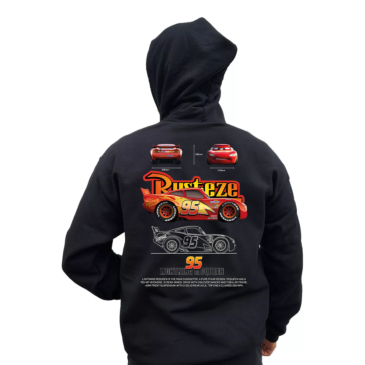 Sudadera Cars Rayo McQueen Gazen - Gazen