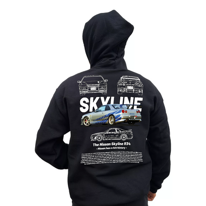 Sudadera Skyline R34 Gazen - Gazen