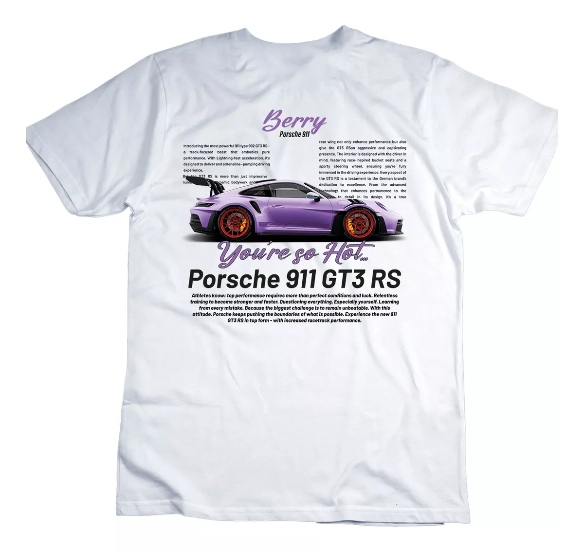 Playera Porsche Berry 911 GT3 RS Gazen - Gazen