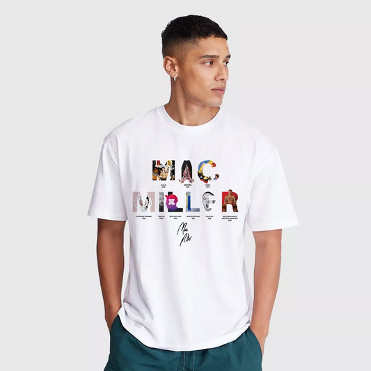 Playera Mac Miller Discografía Gazen - Gazen