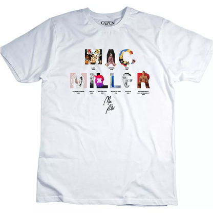 Playera Mac Miller Discografía Gazen