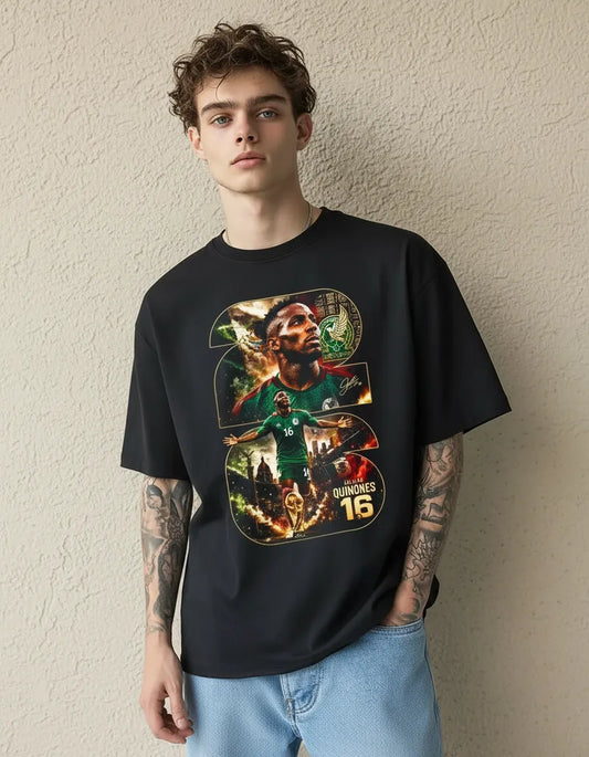 Playera Quiñones México Mundial 2026