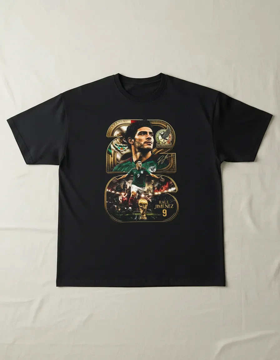 Playera Raul Jimenez México Futbol 2026