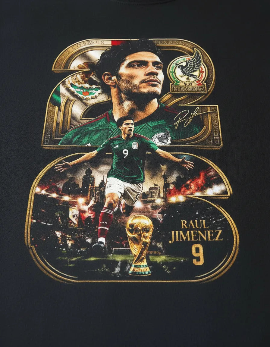 Playera Raul Jimenez México Futbol 2026