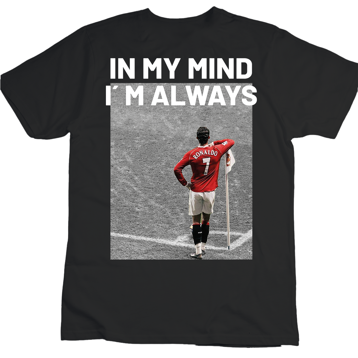 Playera Ronaldo CR7 "In my mind I´m always" Gazen