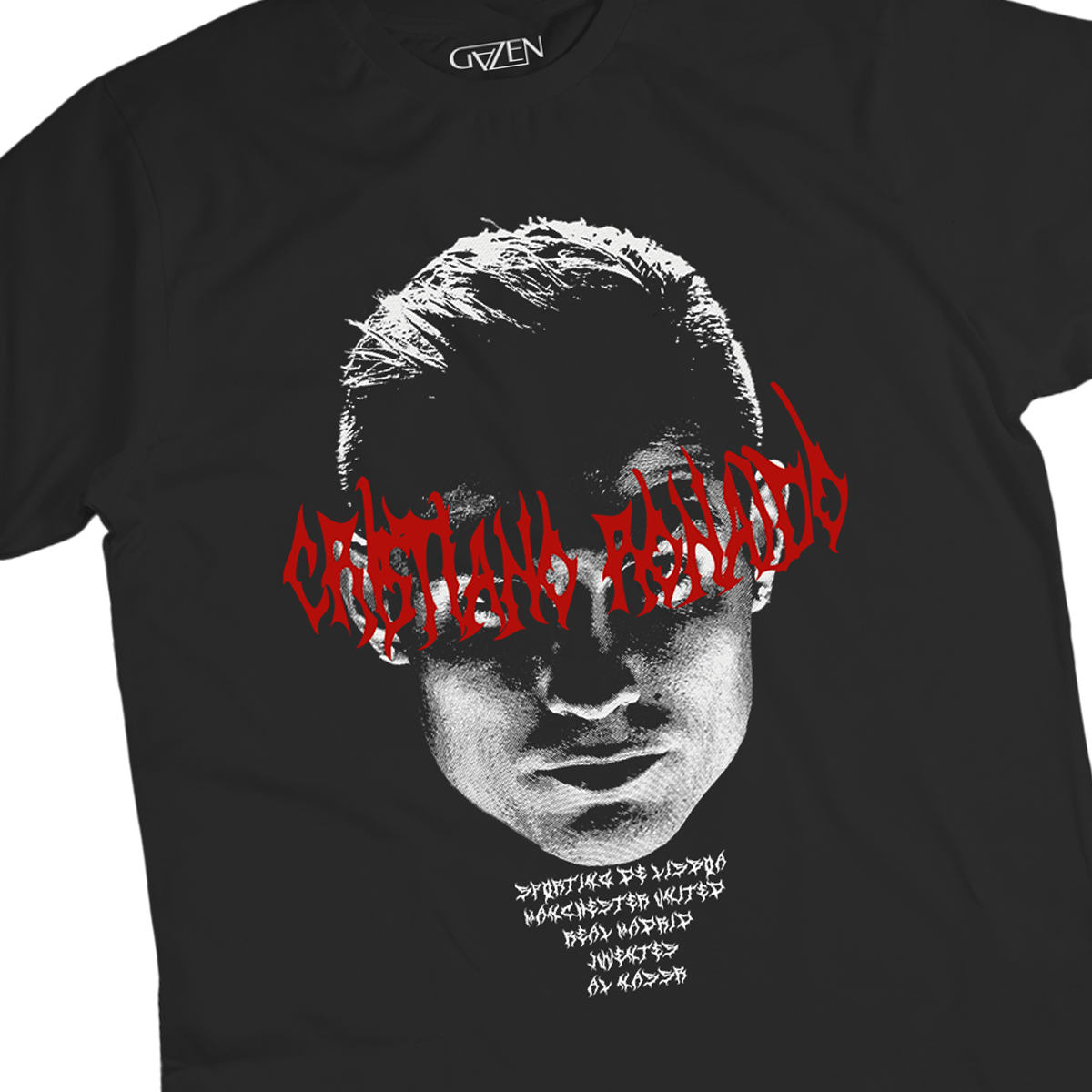 Playera Cristiano Ronaldo CR7 Gothic | Gazen - Gazen