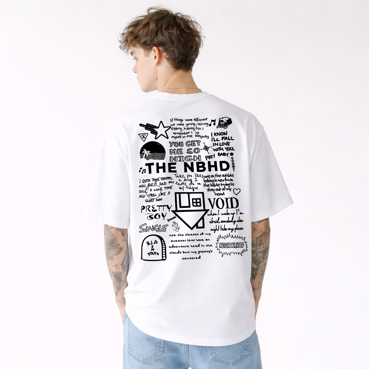 Playera the neighbourhood 100% algodón